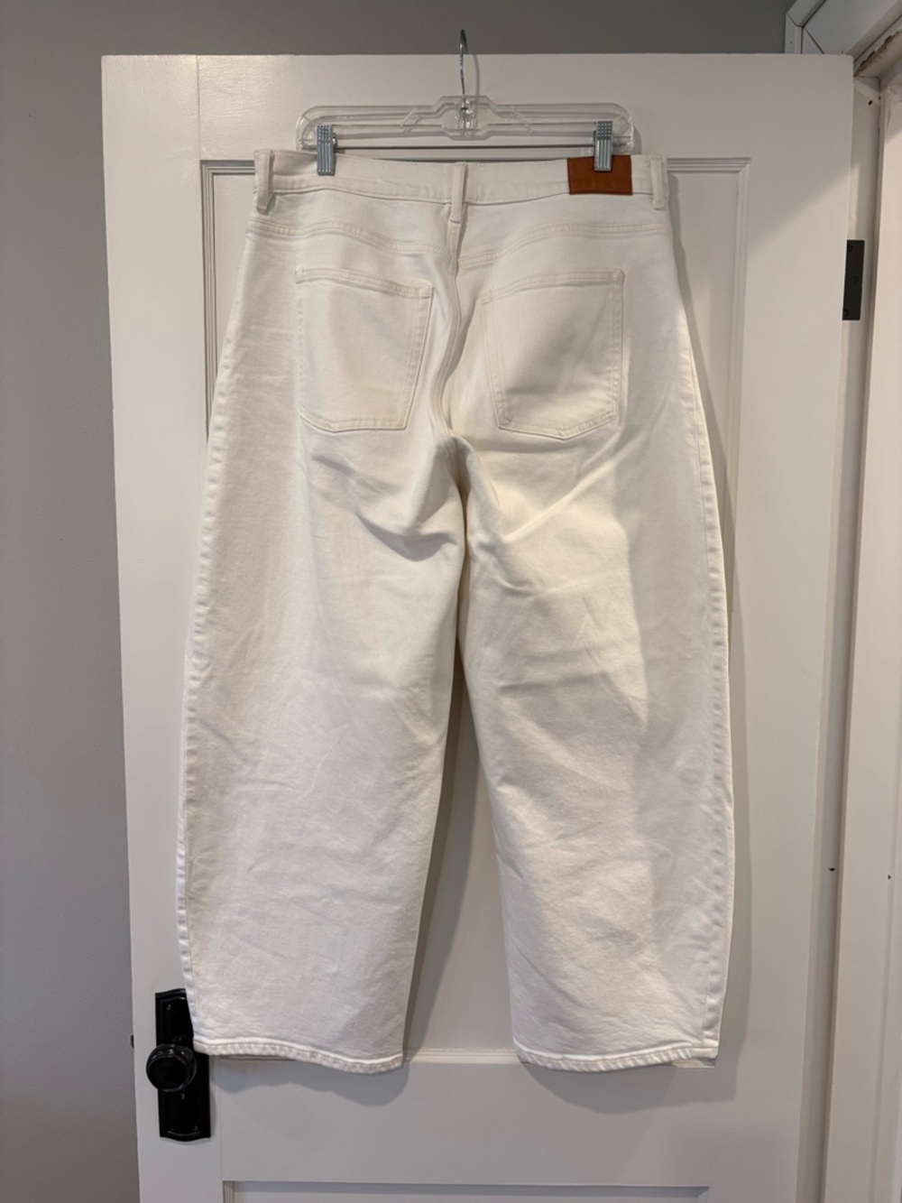 Everlane Cream Way-High Curve Jeans - 32/33L (waist altered) - Picture 5 of 8